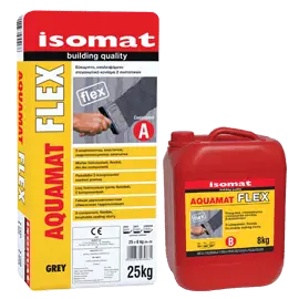 AQUAMAT-FLEX-3 Mortier d'étanchéité bi-composant