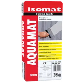 Mortier d'étanchéité brossable AQUAMAT imperméabilisation